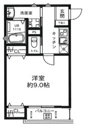 グレイスフィールズ稲田堤の物件間取画像